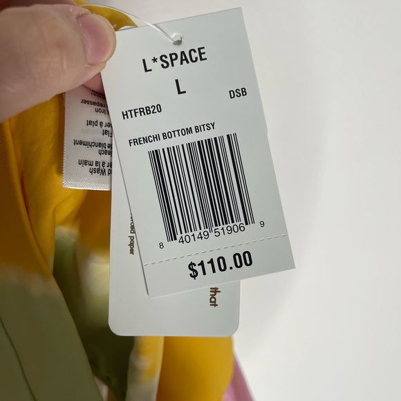 NWT L*SPACE High Cut Frenchie Bikini Bottom - Picture 8 of 11